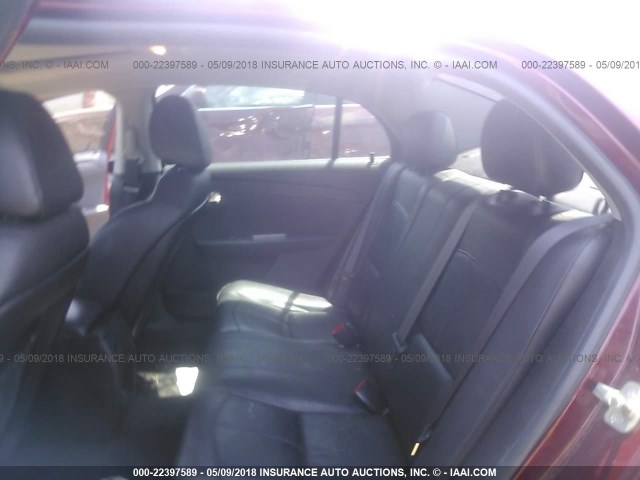 1G1ZE5E70BF169505 - 2011 CHEVROLET MALIBU LTZ 红色 照片 8