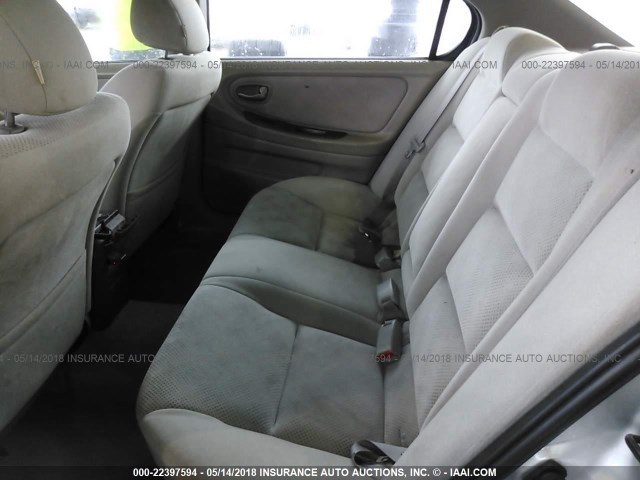 JN1DA31D03T514485 - 2003 NISSAN MAXIMA GLE/GXE/SE SILVER photo 8