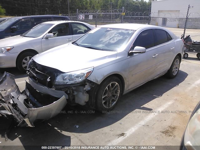 1G11C5SL5EF249701 - 2014 CHEVROLET MALIBU 1LT 银色 照片 2