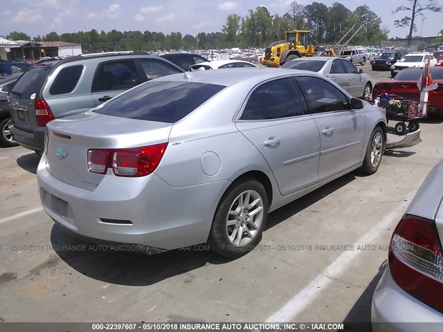 1G11C5SL5EF249701 - 2014 CHEVROLET MALIBU 1LT 银色 照片 4