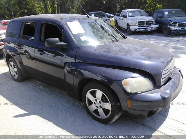 3GNDA13D88S565532 - 2008 CHEVROLET HHR LS BLACK photo 1