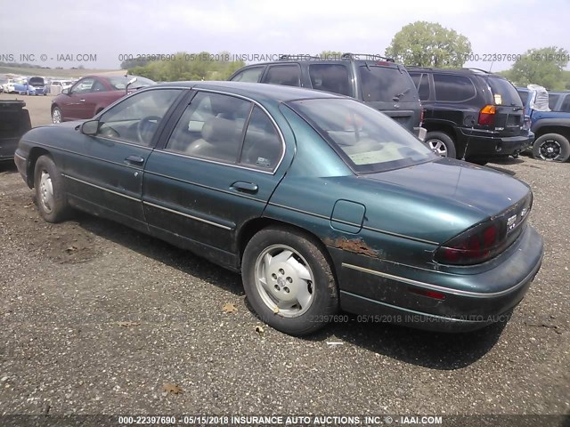 2G1WL52M1V9125352 - 1997 CHEVROLET LUMINA LS GREEN photo 3