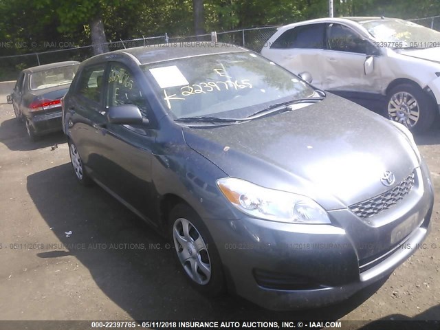 2T1KU4EE7AC347728 - 2010 TOYOTA COROLLA MATRIX  GRAY photo 1