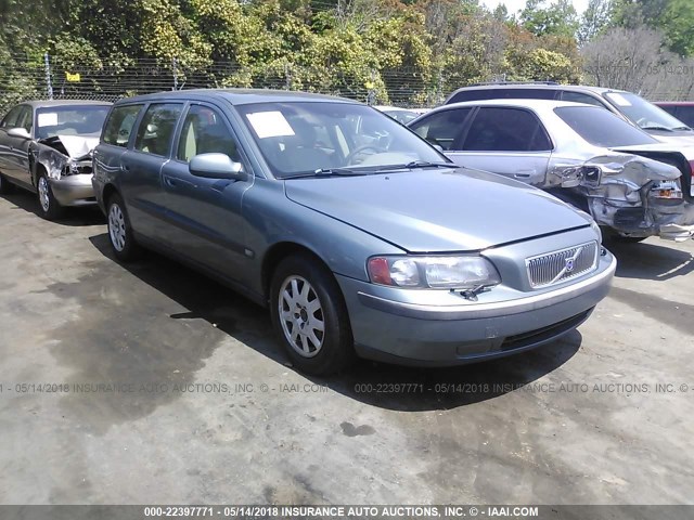 YV1SW61T132320451 - 2003 VOLVO V70 Light Blue photo 1