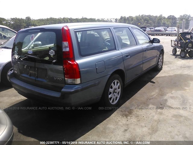 YV1SW61T132320451 - 2003 VOLVO V70 Light Blue photo 4