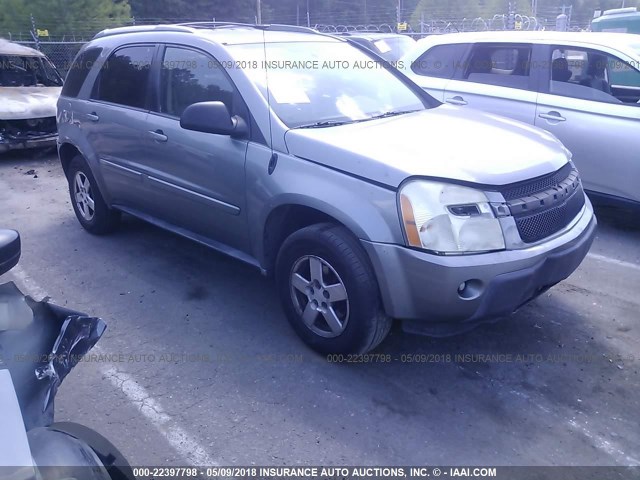 2CNDL63FX56023372 - 2005 CHEVROLET EQUINOX LT GRAY photo 1