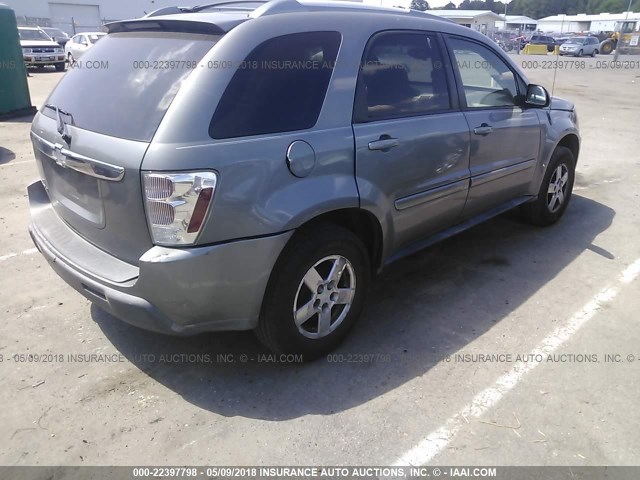 2CNDL63FX56023372 - 2005 CHEVROLET EQUINOX LT GRAY photo 4