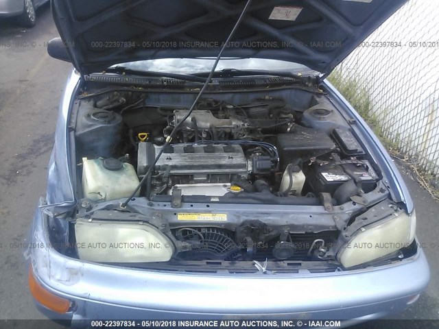 1NXAE09B6SZ284655 - 1995 TOYOTA COROLLA LE/DX 蓝色 照片 10