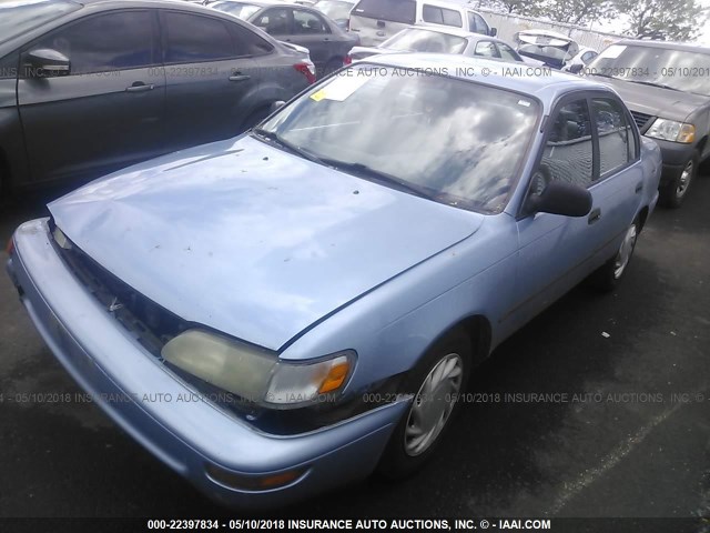 1NXAE09B6SZ284655 - 1995 TOYOTA COROLLA LE/DX BLUE photo 2