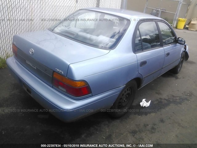 1NXAE09B6SZ284655 - 1995 TOYOTA COROLLA LE/DX BLUE photo 4