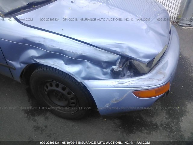 1NXAE09B6SZ284655 - 1995 TOYOTA COROLLA LE/DX 蓝色 照片 6