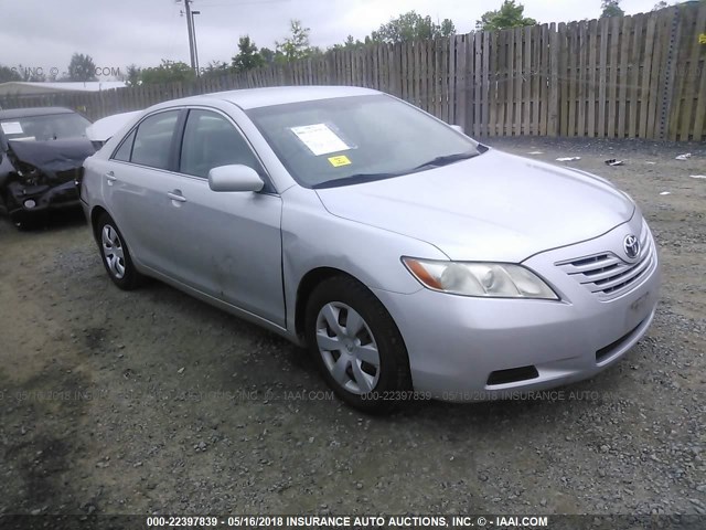 4T1BE46K68U220771 - 2008 TOYOTA CAMRY CE/LE/XLE/SE SILVER photo 1