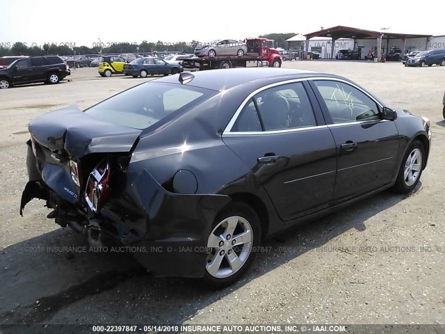 1G11B5SL3EF235010 - 2014 CHEVROLET MALIBU LS 灰色 照片 4