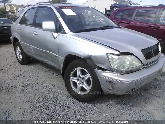 JTJHF10U910222755 - 2001 LEXUS RX 300 SILVER photo 6