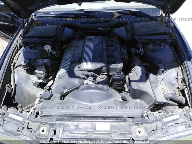 WBADM6347YGV03161 - 2000 BMW 528 I AUTOMATIC BLUE photo 10