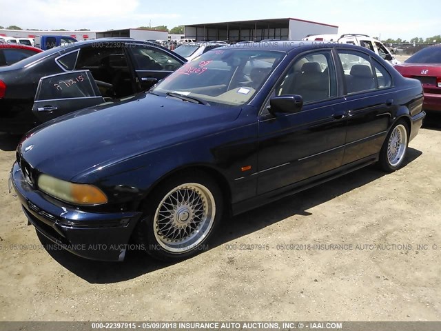 WBADM6347YGV03161 - 2000 BMW 528 I AUTOMATIC BLUE photo 2