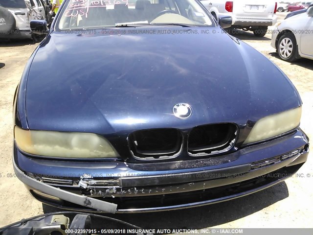 WBADM6347YGV03161 - 2000 BMW 528 I AUTOMATIC BLUE photo 6