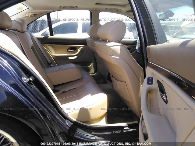 WBADM6347YGV03161 - 2000 BMW 528 I AUTOMATIC BLUE photo 8
