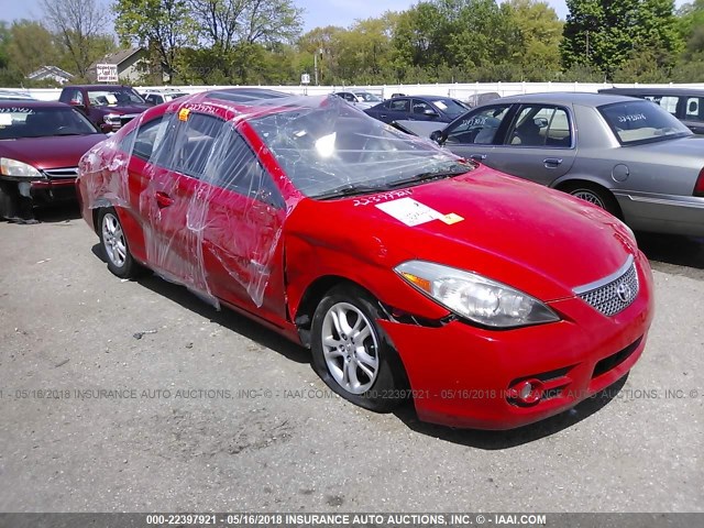 4T1CA30P48U148046 - 2008 TOYOTA CAMRY SOLARA SE/SLE/SPORT RED photo 1