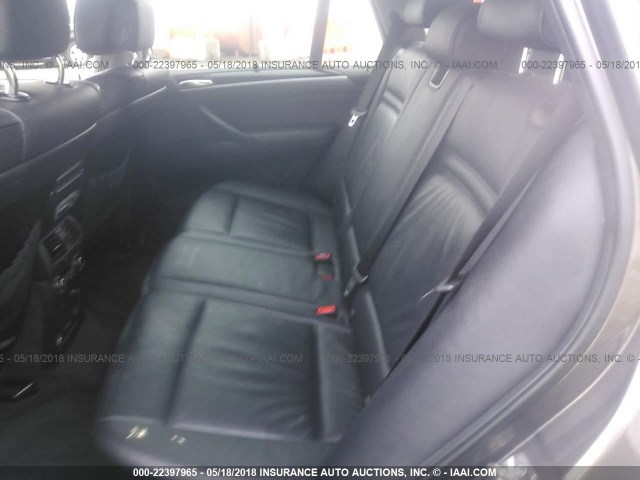 5UXZW0C52BL659663 - 2011 BMW X5 XDRIVE35D BROWN photo 8