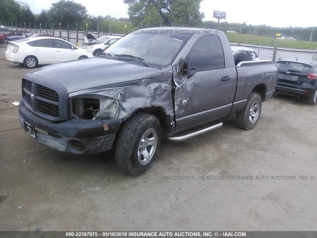 1D7HA16K08J132511 - 2008 DODGE RAM 1500 ST GRAY photo 2