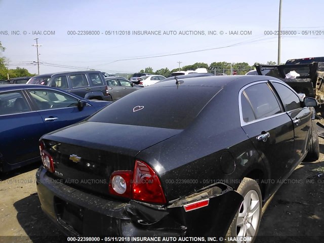 1G1ZB5E10BF260889 - 2011 CHEVROLET MALIBU LS 黑色 照片 4
