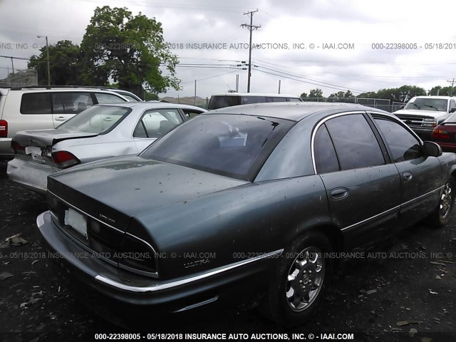 1G4CU541424220671 - 2002 BUICK PARK AVENUE ULTRA BLUE photo 4