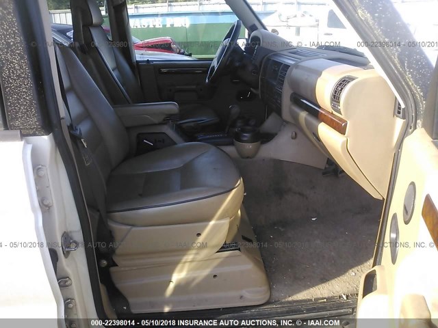 SALTY1244YA234751 - 2000 LAND ROVER DISCOVERY II  თეთრი ფოტო 5