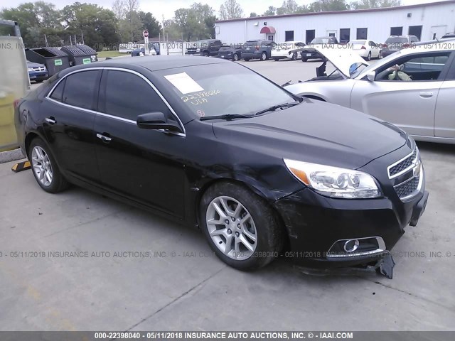 1G11F5RR8DF106662 - 2013 CHEVROLET MALIBU 2LT BLACK photo 1