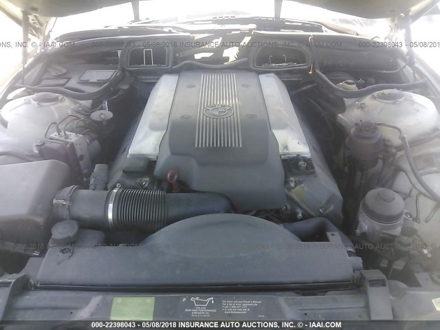 WBAGH83401DP21527 - 2001 BMW 740 IL SILVER photo 10