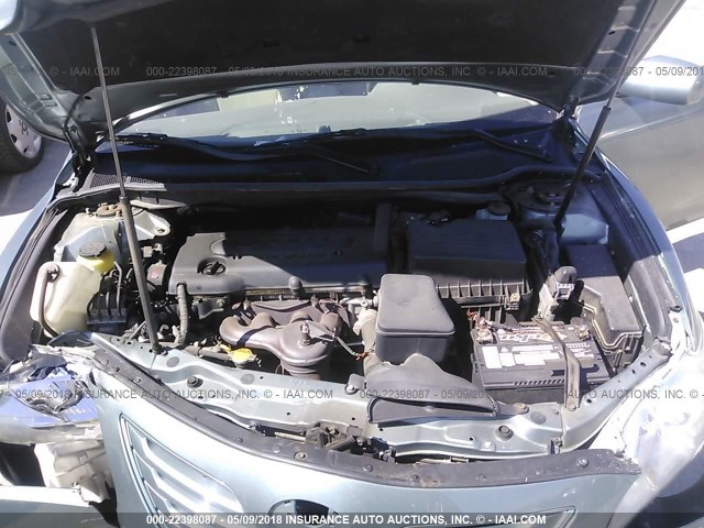 4T1BE46K69U860643 - 2009 TOYOTA CAMRY SE/LE/XLE 绿色 照片 10