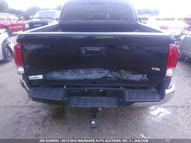 5TFCZ5AN0GX037464 - 2016 TOYOTA TACOMA DBL CAB/SR/SR5/TRD SPT/OR BLACK photo 6