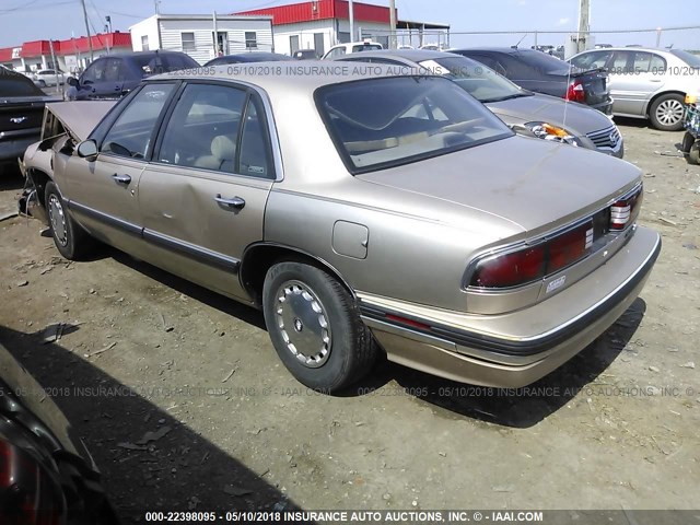 1G4HP53LXNH500687 - 1992 BUICK LESABRE CUSTOM GOLD photo 3