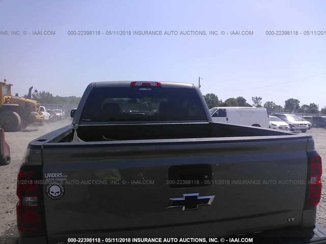 3GCUKREC3HG378503 - 2017 CHEVROLET SILVERADO K1500 LT GRAY photo 8