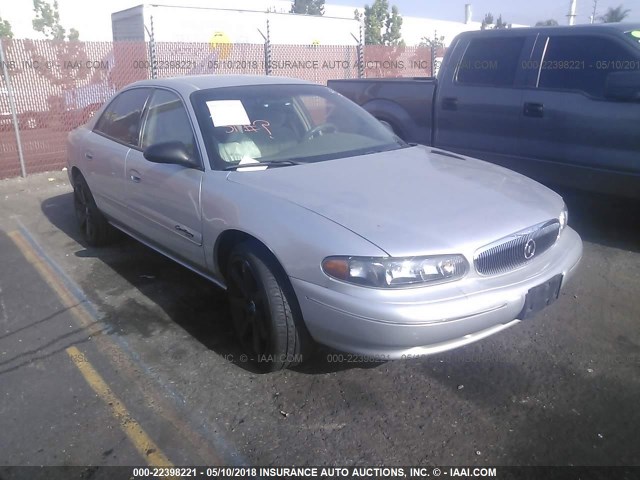 2G4WS52J411159175 - 2001 BUICK CENTURY CUSTOM SILVER photo 1