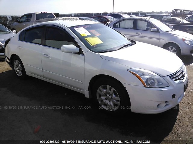 1N4AL2AP5CN429540 - 2012 NISSAN ALTIMA S WHITE photo 1