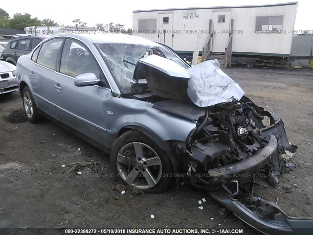 WVWRH63B64P151633 - 2004 VOLKSWAGEN PASSAT GLX 浅蓝色 照片 1