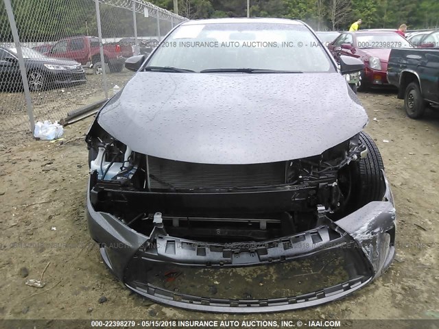 4T1BF1FK3GU118791 - 2016 TOYOTA CAMRY LE/XLE/SE/XSE GRAY photo 6