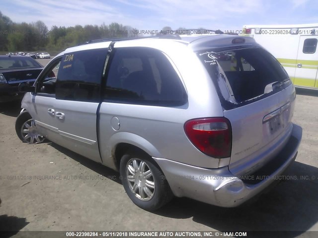 2C4GP54L55R206486 - 2005 CHRYSLER TOWN & COUNTRY TOURING SILVER photo 3