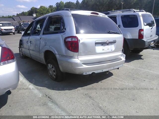 2C8GP54L25R119918 - 2005 CHRYSLER TOWN & COUNTRY TOURING SILVER photo 3