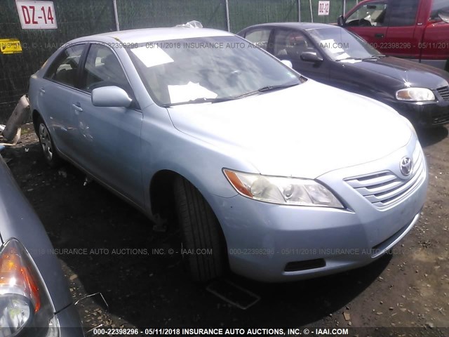 JTNBE46K873030278 - 2007 TOYOTA CAMRY NEW GENERAT CE/LE/XLE/SE Light Blue photo 1