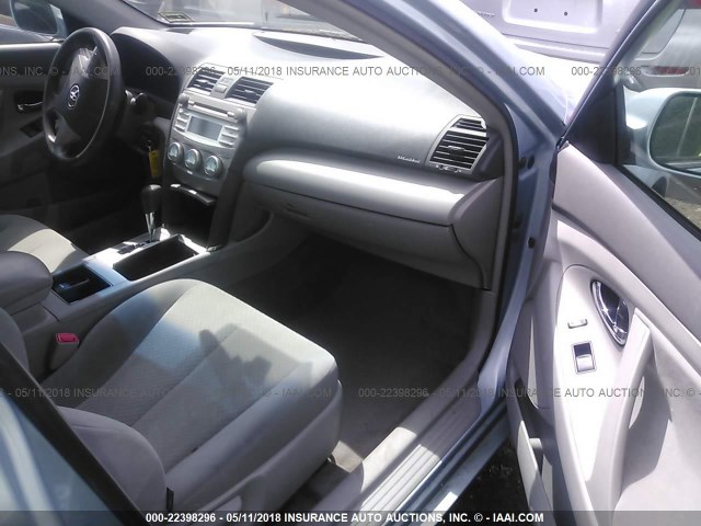 JTNBE46K873030278 - 2007 TOYOTA CAMRY NEW GENERAT CE/LE/XLE/SE Light Blue photo 5