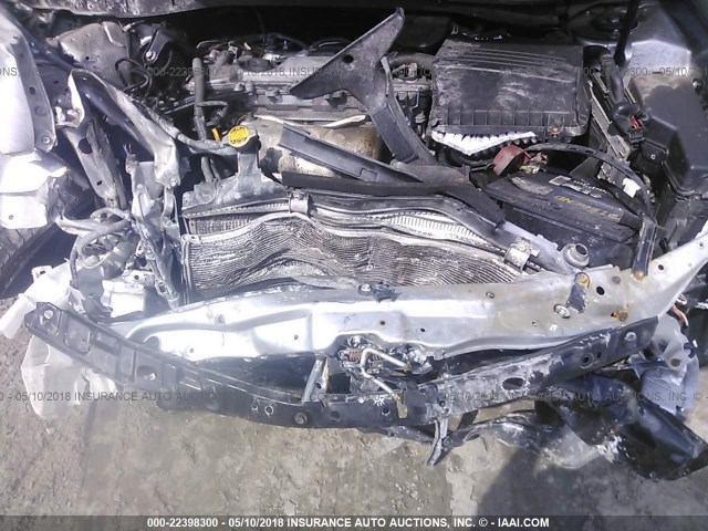 4T1BF3EK8BU753883 - 2011 TOYOTA CAMRY SE/LE/XLE SILVER photo 10