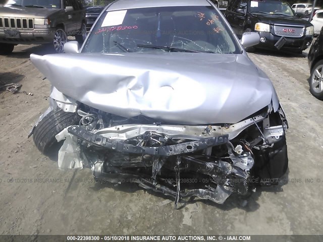 4T1BF3EK8BU753883 - 2011 TOYOTA CAMRY SE/LE/XLE SILVER photo 6