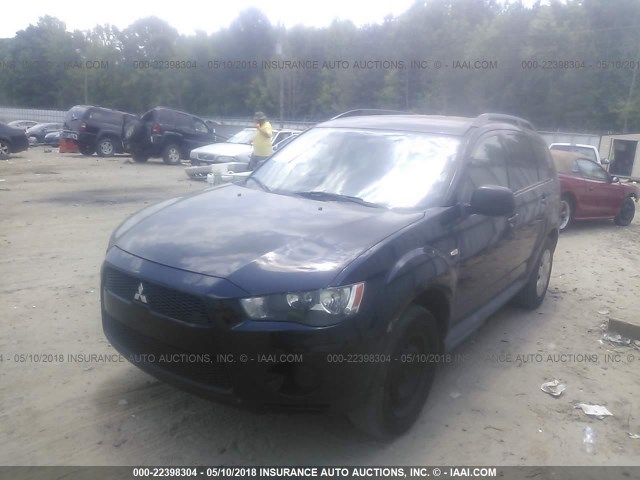 JA4AS2AW6BU036343 - 2011 MITSUBISHI OUTLANDER ES Qara foto 2