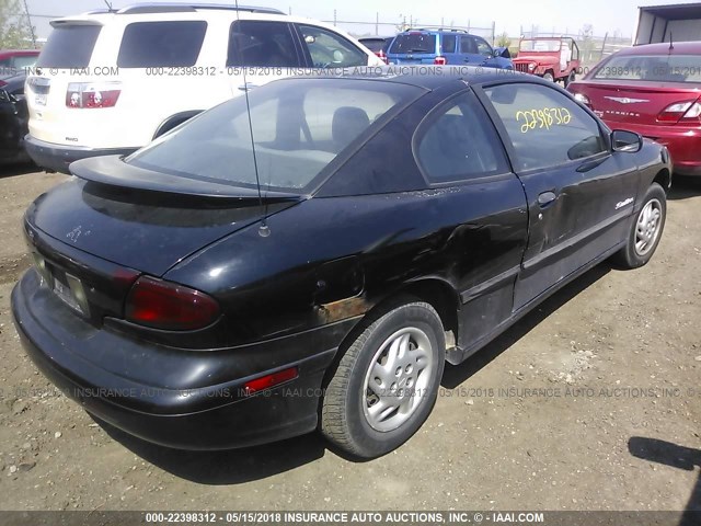 1G2JB1247X7545462 - 1999 PONTIAC SUNFIRE SE BLACK photo 4