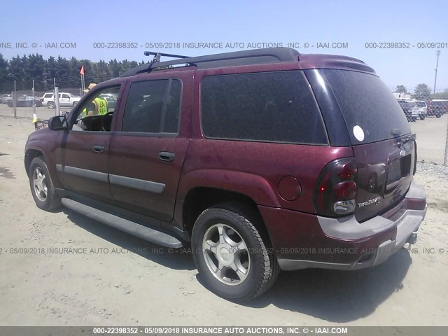 1GNET16SX56102395 - 2005 CHEVROLET TRAILBLAZER EXT LS/EXT LT MAROON photo 3