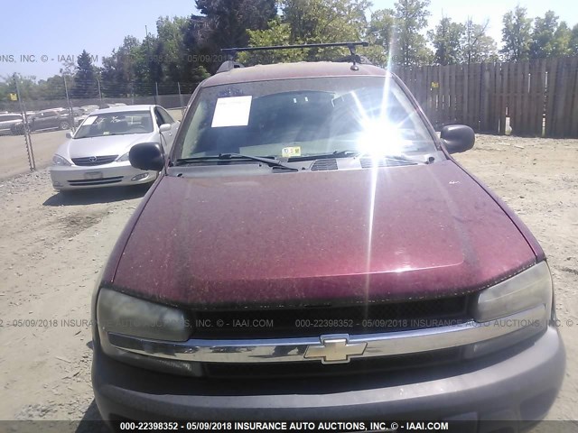 1GNET16SX56102395 - 2005 CHEVROLET TRAILBLAZER EXT LS/EXT LT MAROON photo 6