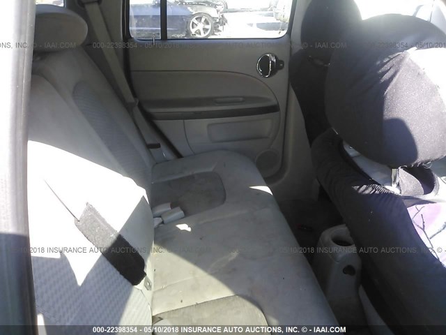 3GNDA13DX8S570120 - 2008 CHEVROLET HHR LS შავი ფოტო 8