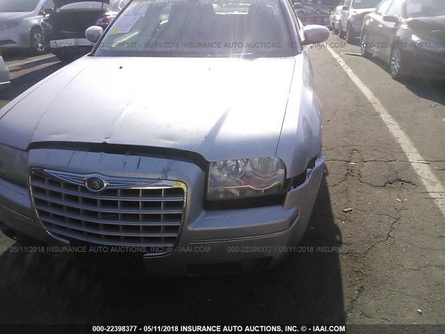 2C3KA53G68H108808 - 2008 CHRYSLER 300 TOURING SILVER photo 6